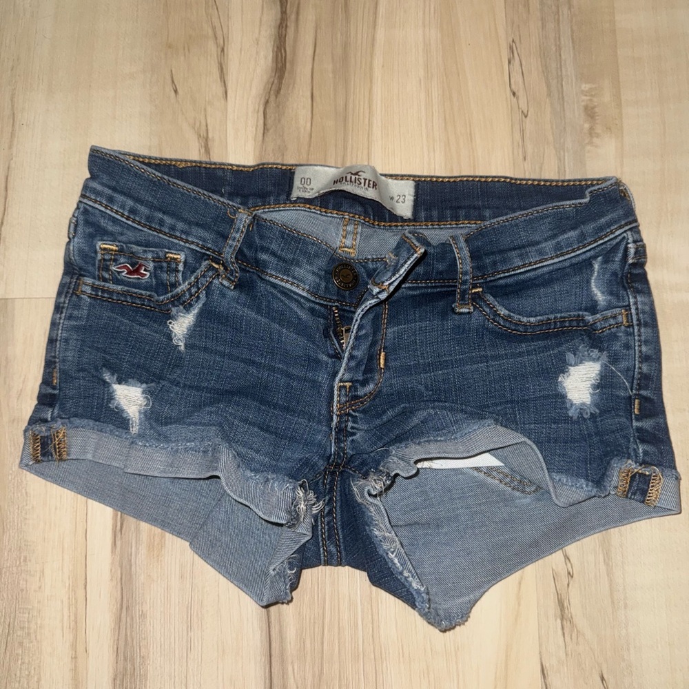 Early 2000’s Hollister Low Rise Jean Shorts